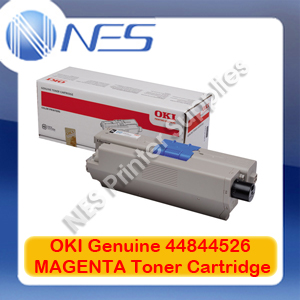 OKI Genuine 44844526 MAGENTA Toner Cartridge for C831/C831n/C831dn (10K)